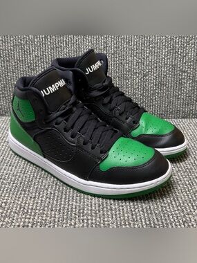 Jordan Access Mid Aloe Verde Black Green Sneakers Men’s Size 10 AR3762-013 Shoes